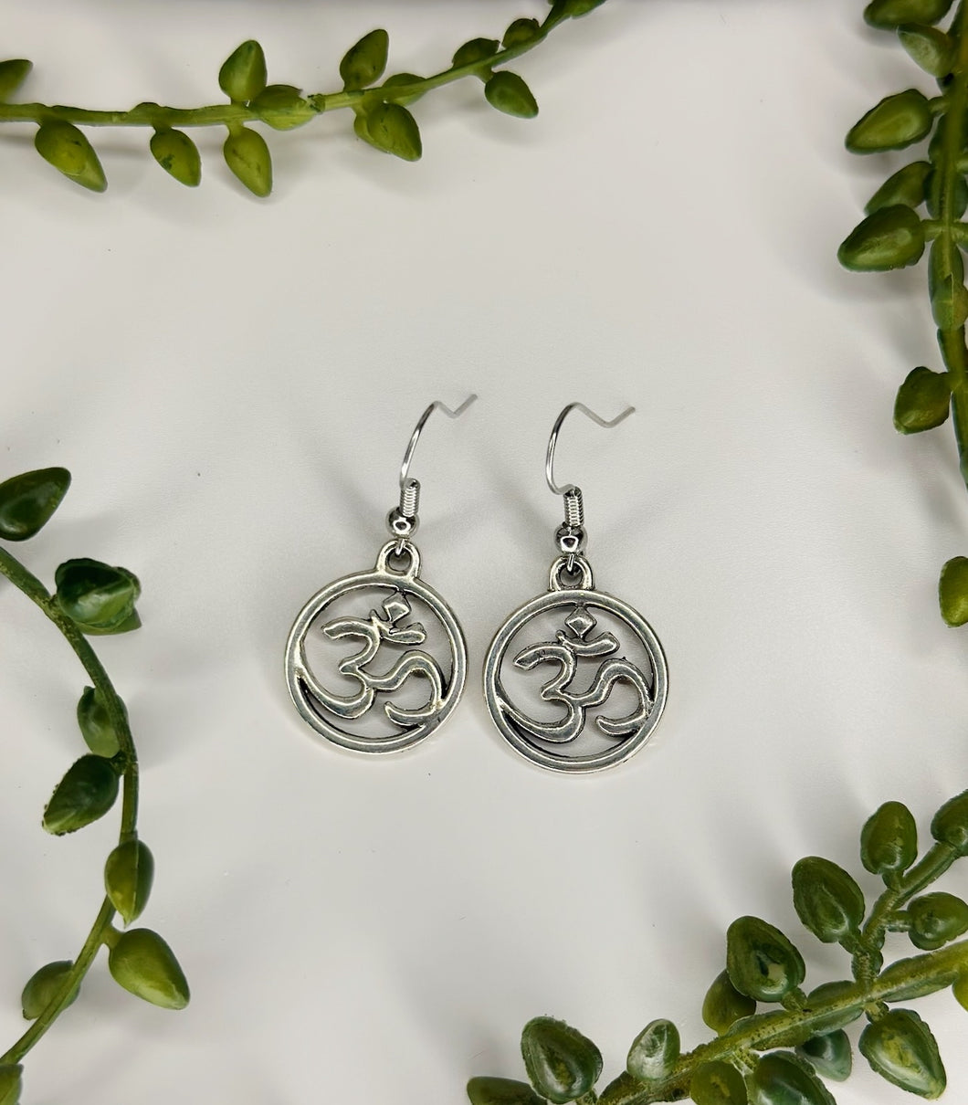 Mini OM Earrings