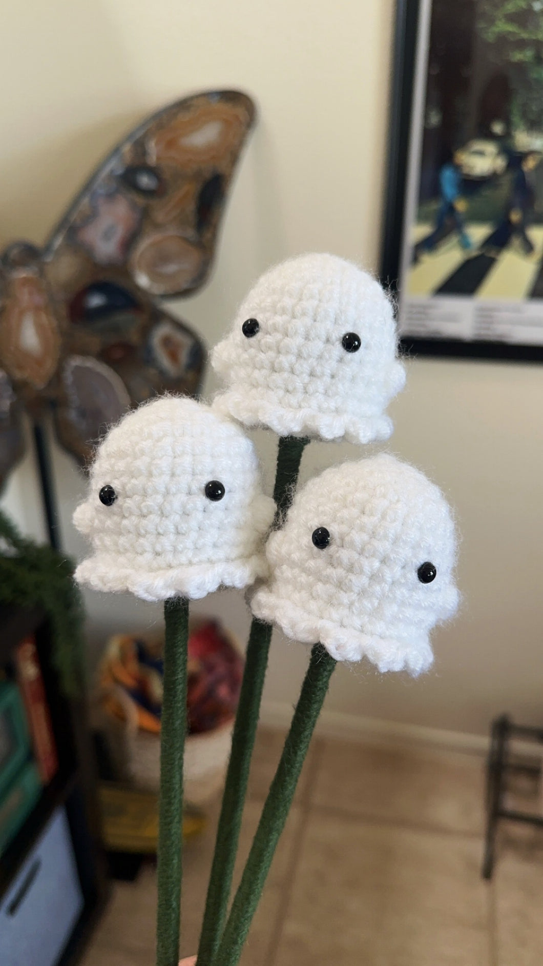 Ghosties - Crochet Bouquet