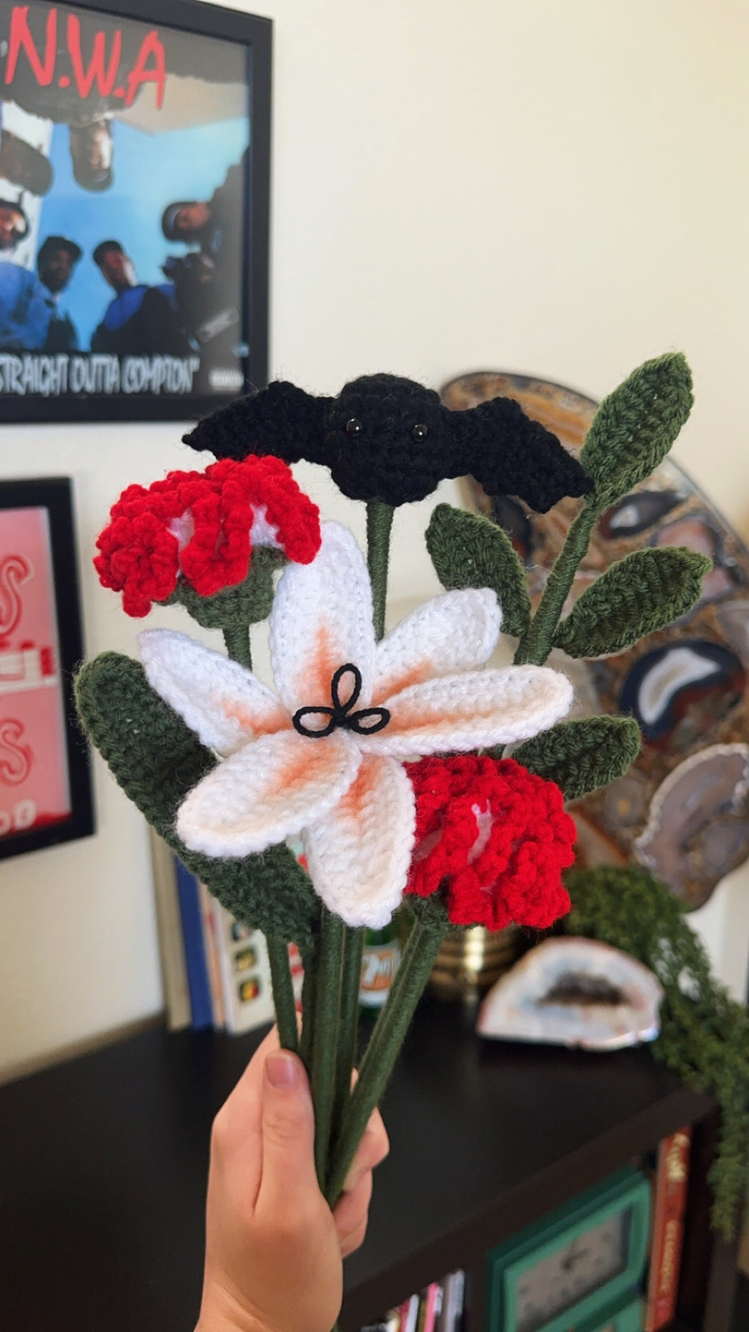 Vampire Slayer - Crochet Bouquet