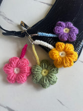 Load image into Gallery viewer, Puff Flower Keychains
