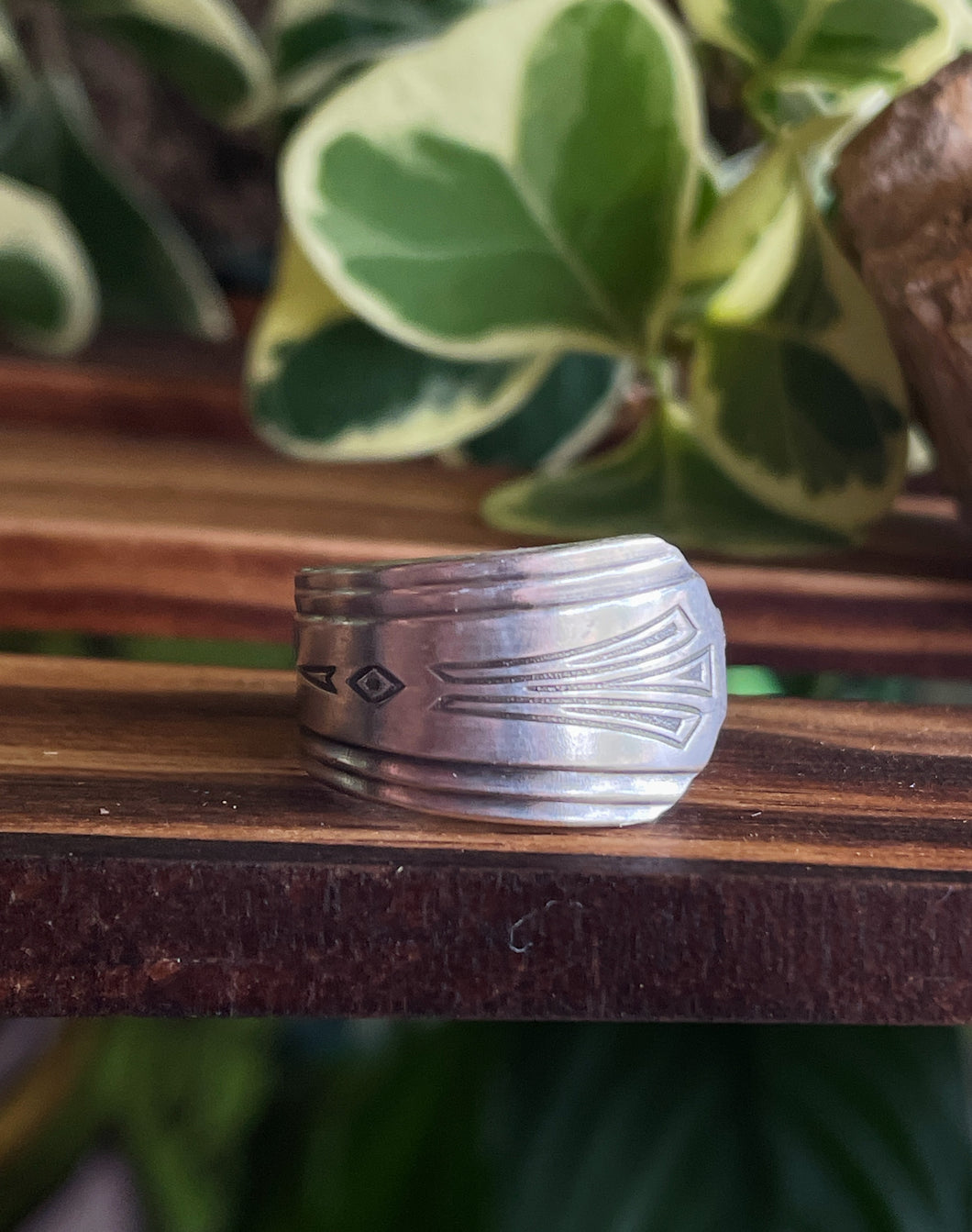 Western Silverware Ring