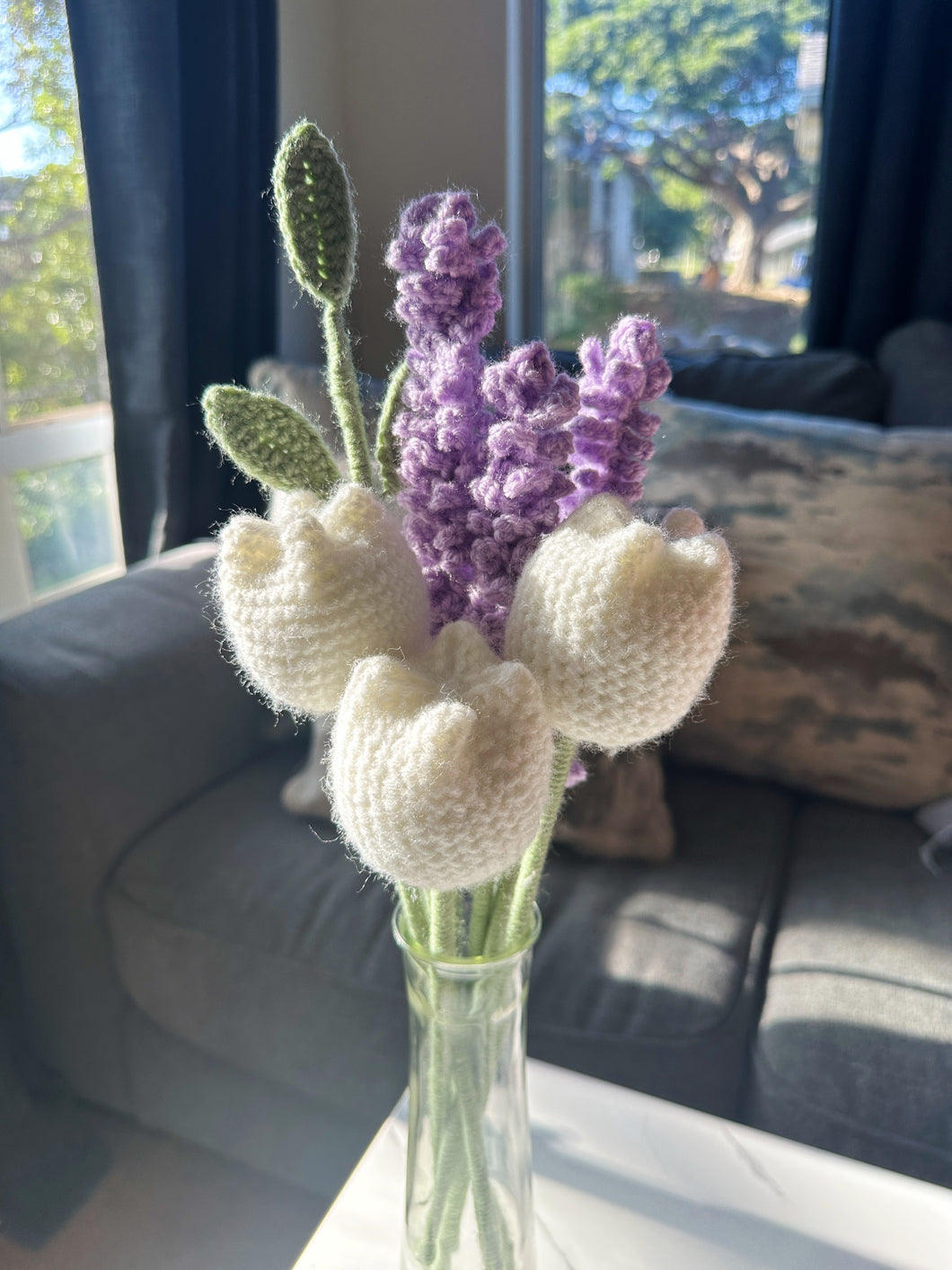 LAVENDER + TULIPS