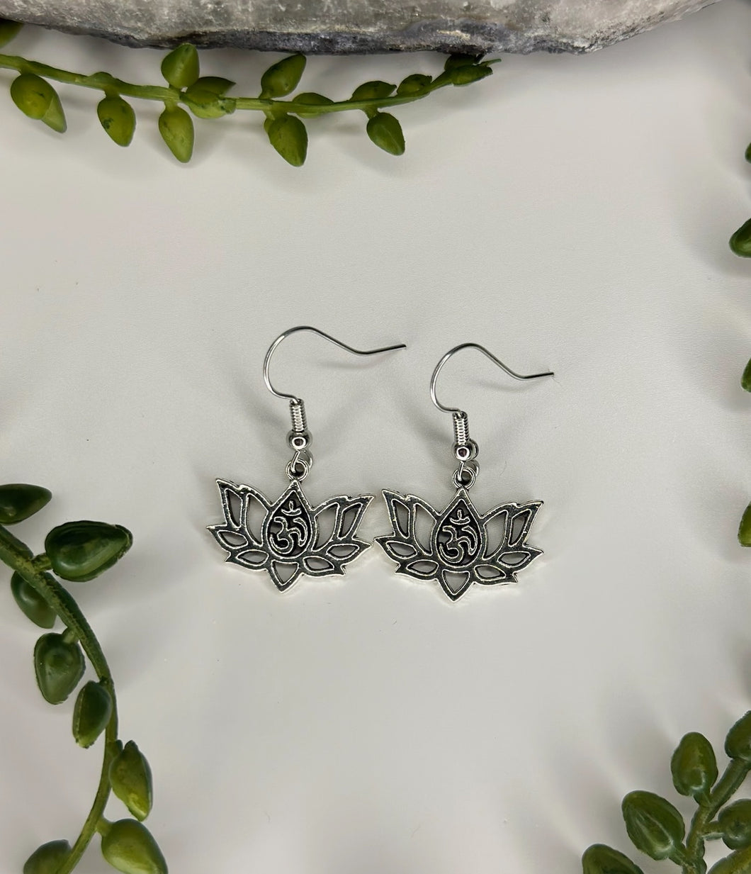 Lotus Earrings