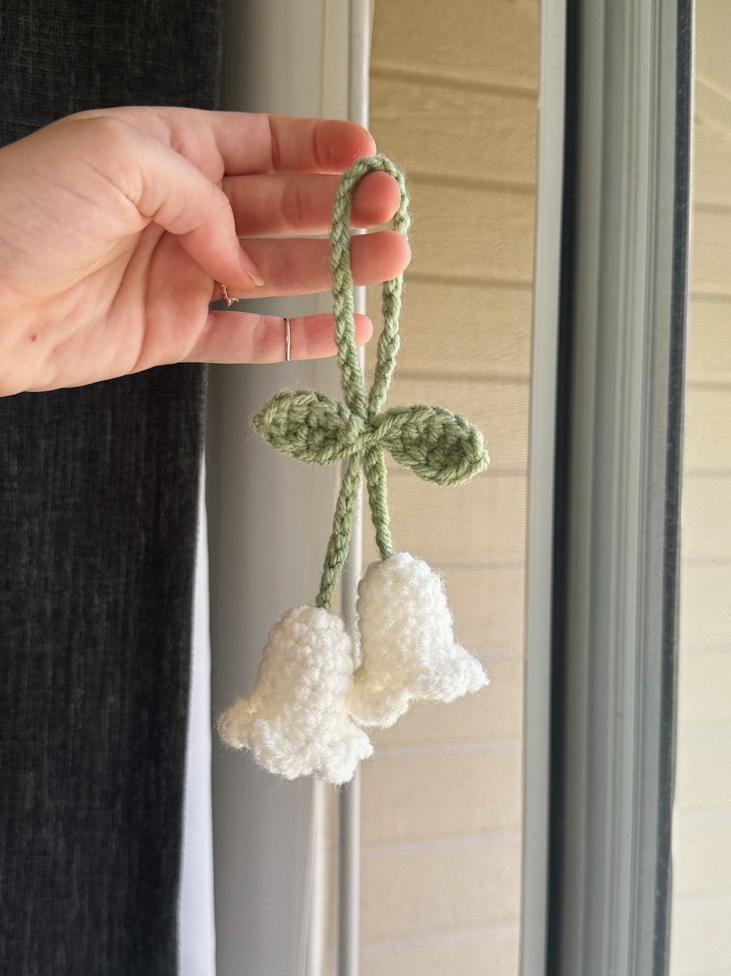 Lily of the Valley Keychain