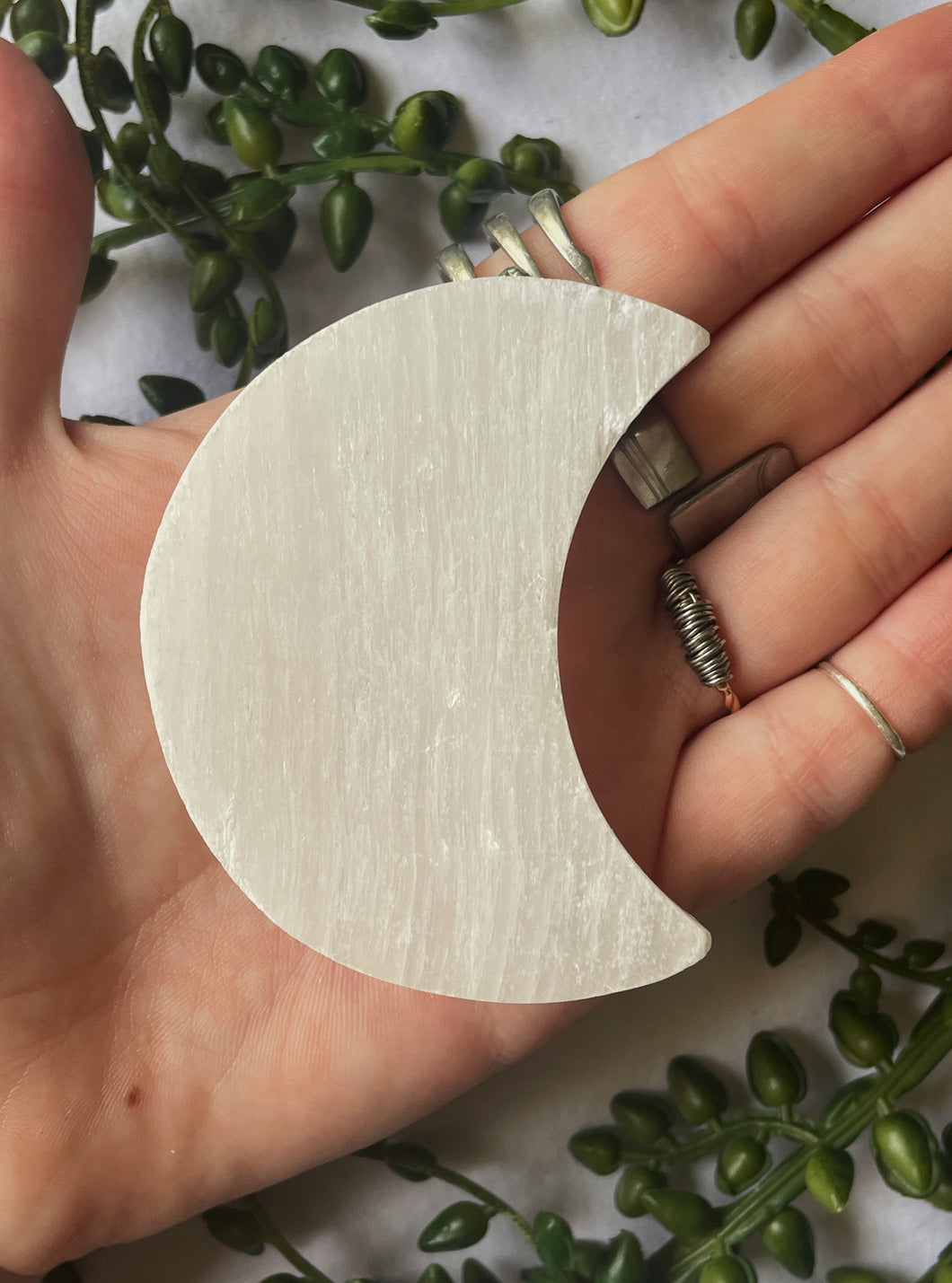 Selenite Moon