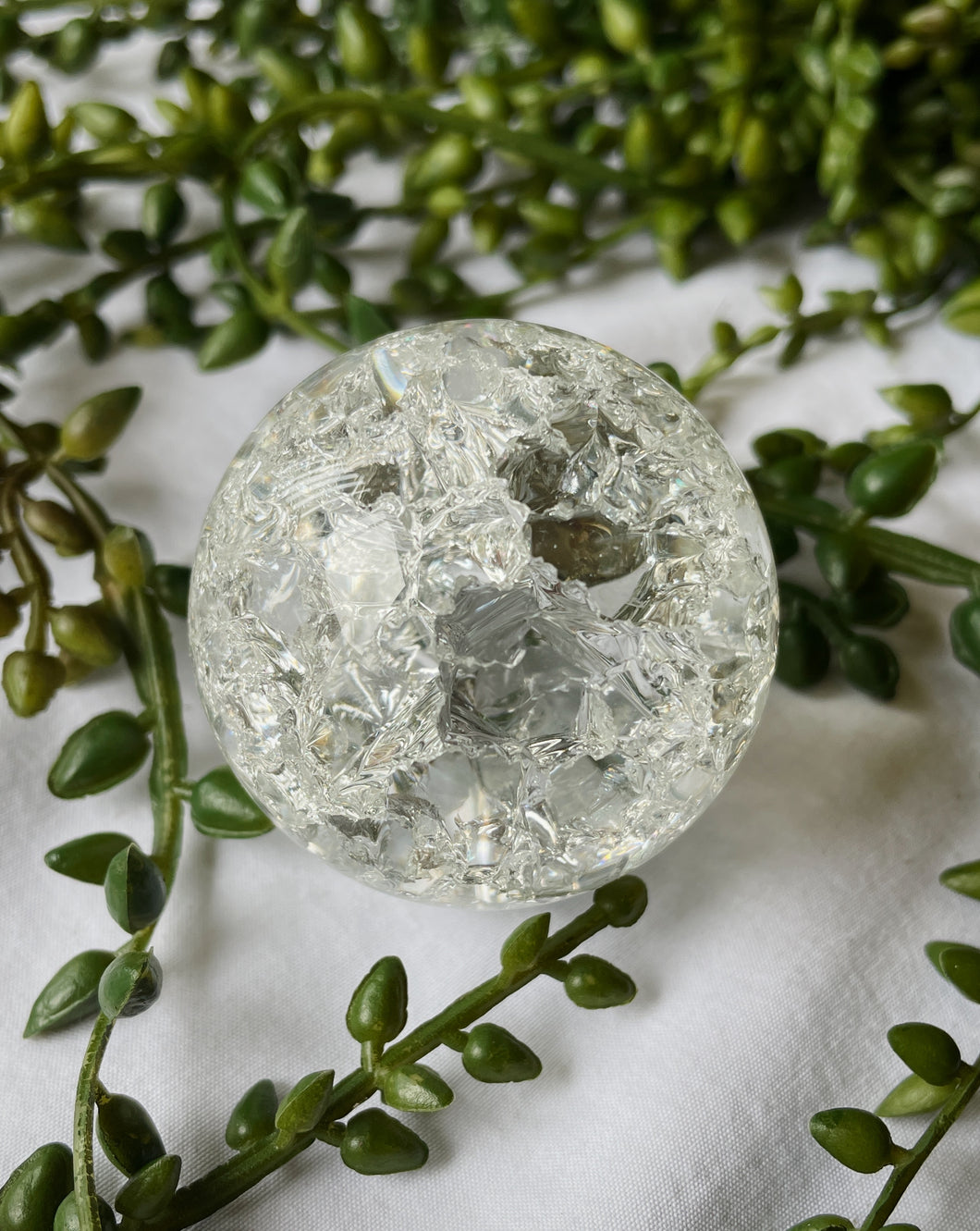 Cracked Glass Sphere