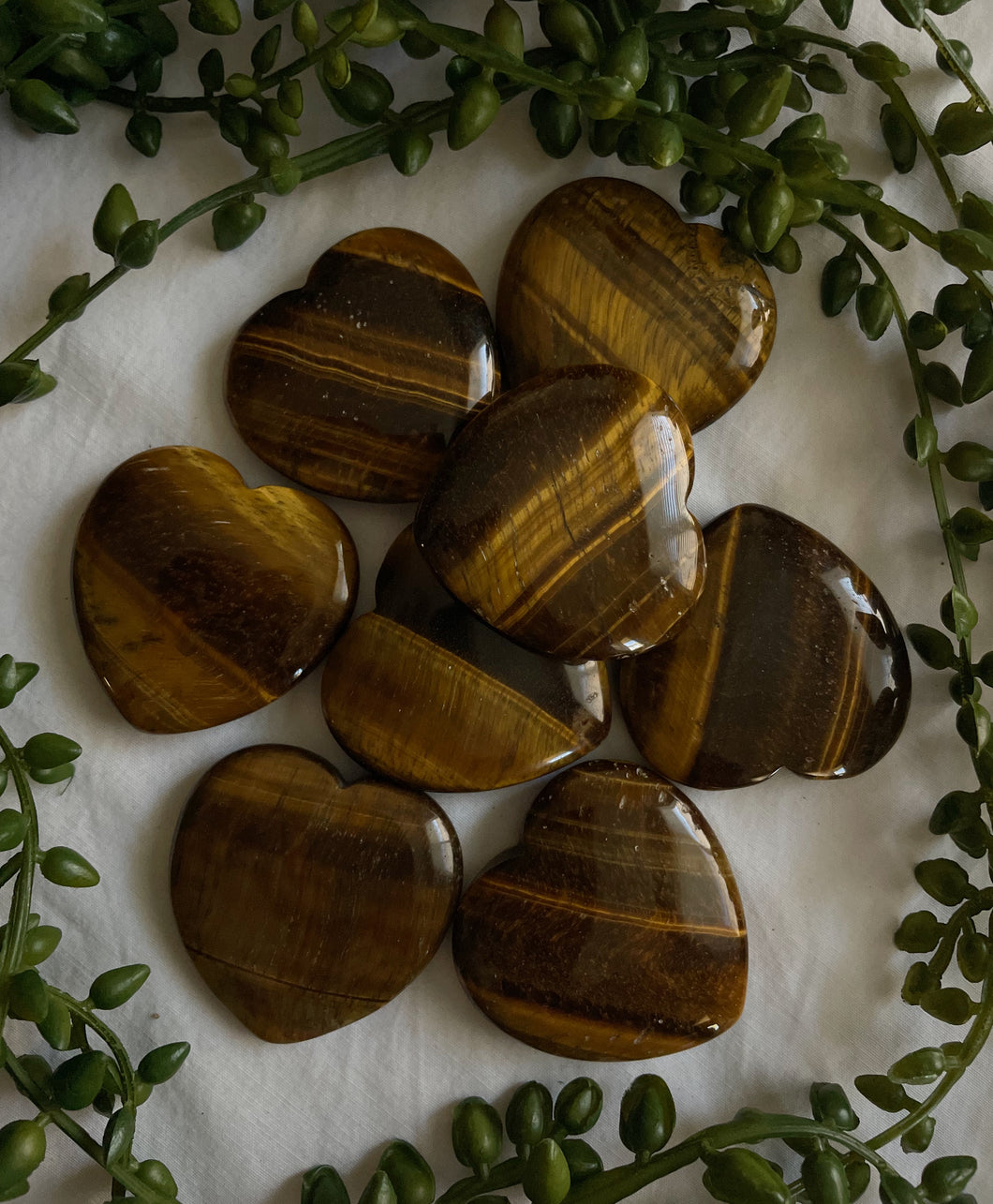 Tigers Eye Heart