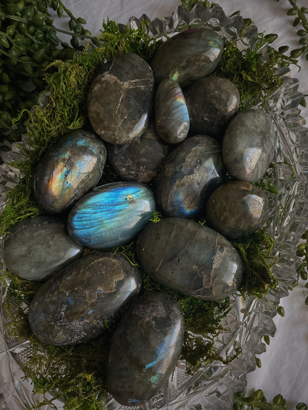 Labradorite Palm Stones