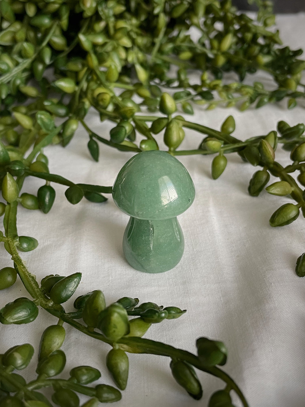 Green Aventurine Mushroom