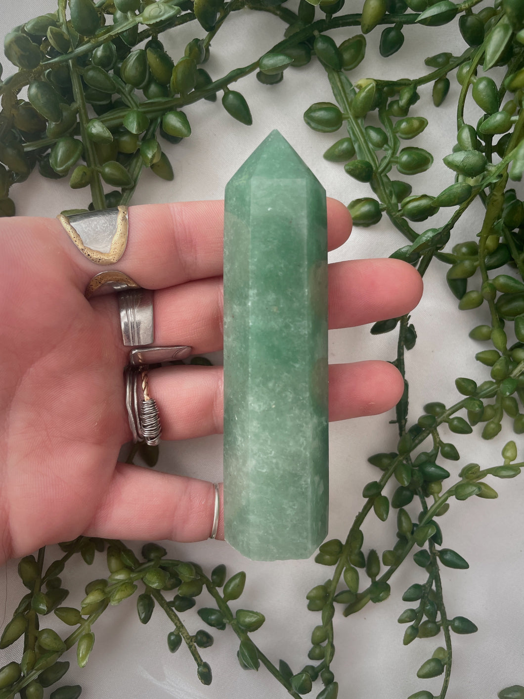 Green Aventurine Point